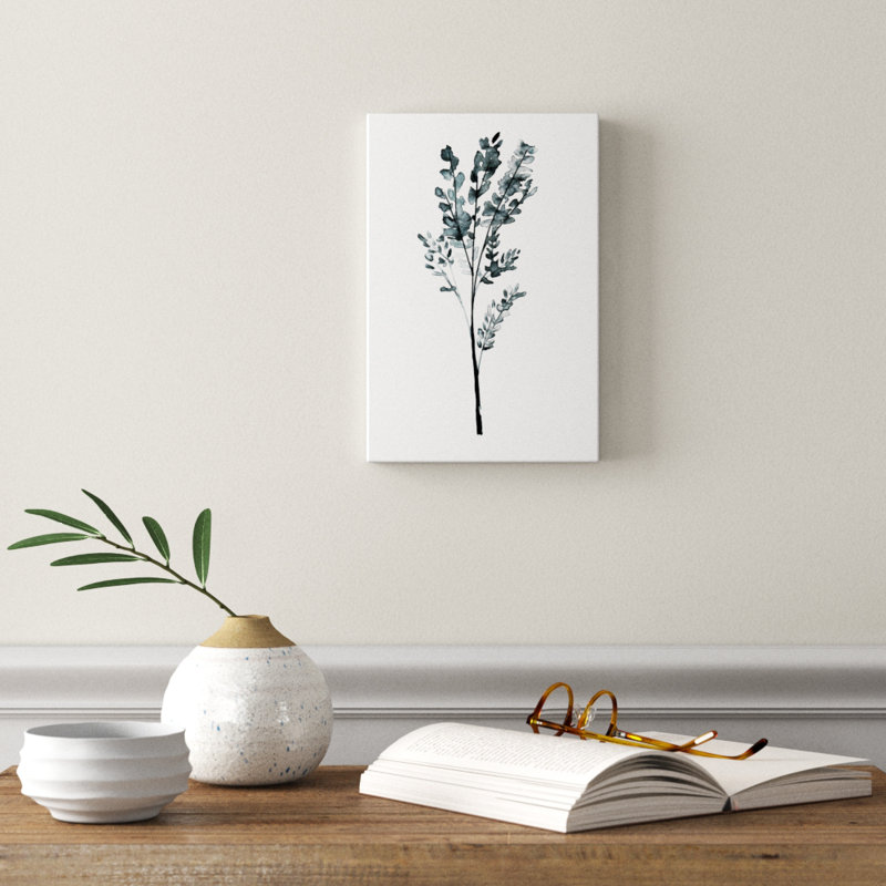 « herb » par albina bratcheva print, H 12 po x l 8 po x P 0,75 po, Toile tendue