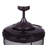 Meridian 48" Retractable Blade Ceiling Fan with Light and Remote, Modern Fandelier Ceiling Fan, Patented Design Technology, Stronger Thicker Blades, Oil Rubbed Bronze-1912405937