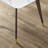 Stylish Minimalist Dining Table Solid Wood Base Dining Table-101112506