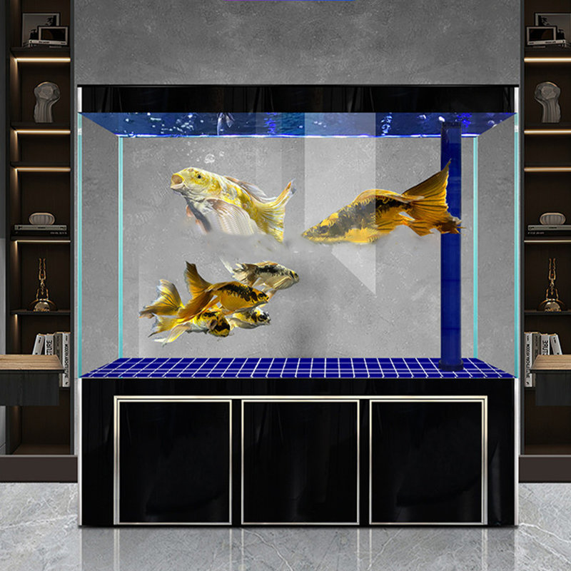 Aquarium 80-92 gallons, 51.18, Black