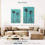Nicci Palm Trees LA - bleu-108539859