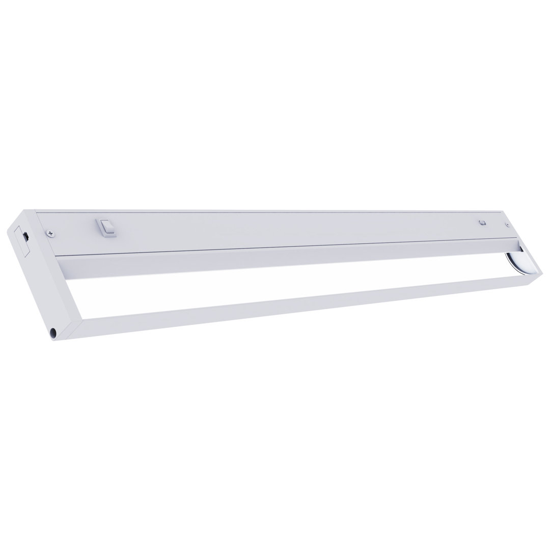 24 inch LED Under Cabinet Linkable Light Bar Plug in/ Hardwire 3000K/3500K/4000K for Kitchen AKIHE