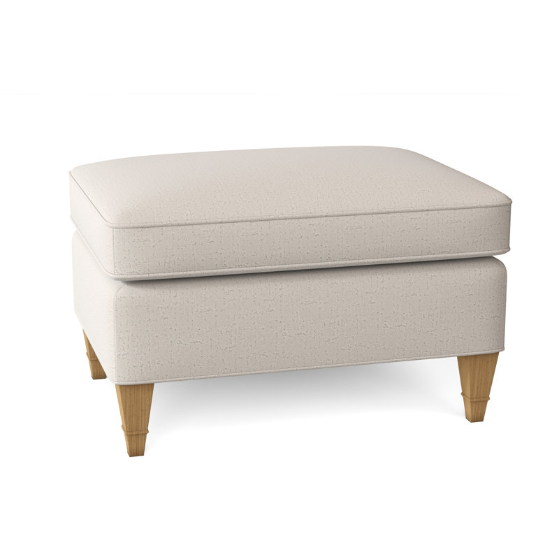 Repose-pieds standard Everton, Ivoire de Venise, Ambre