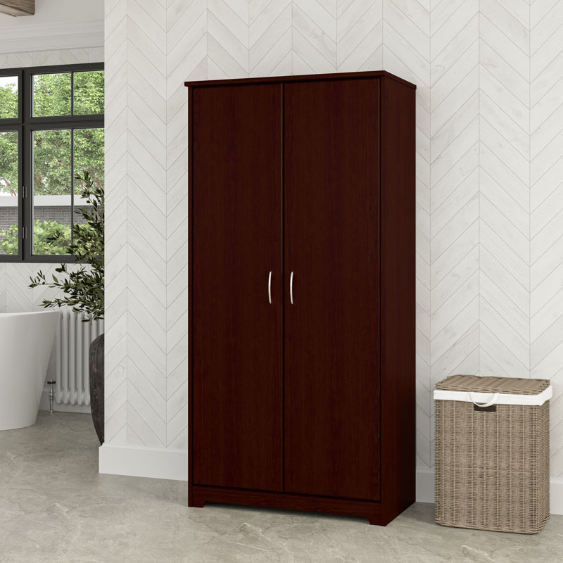 Callia Bathroom Cabinet, Dark Brown