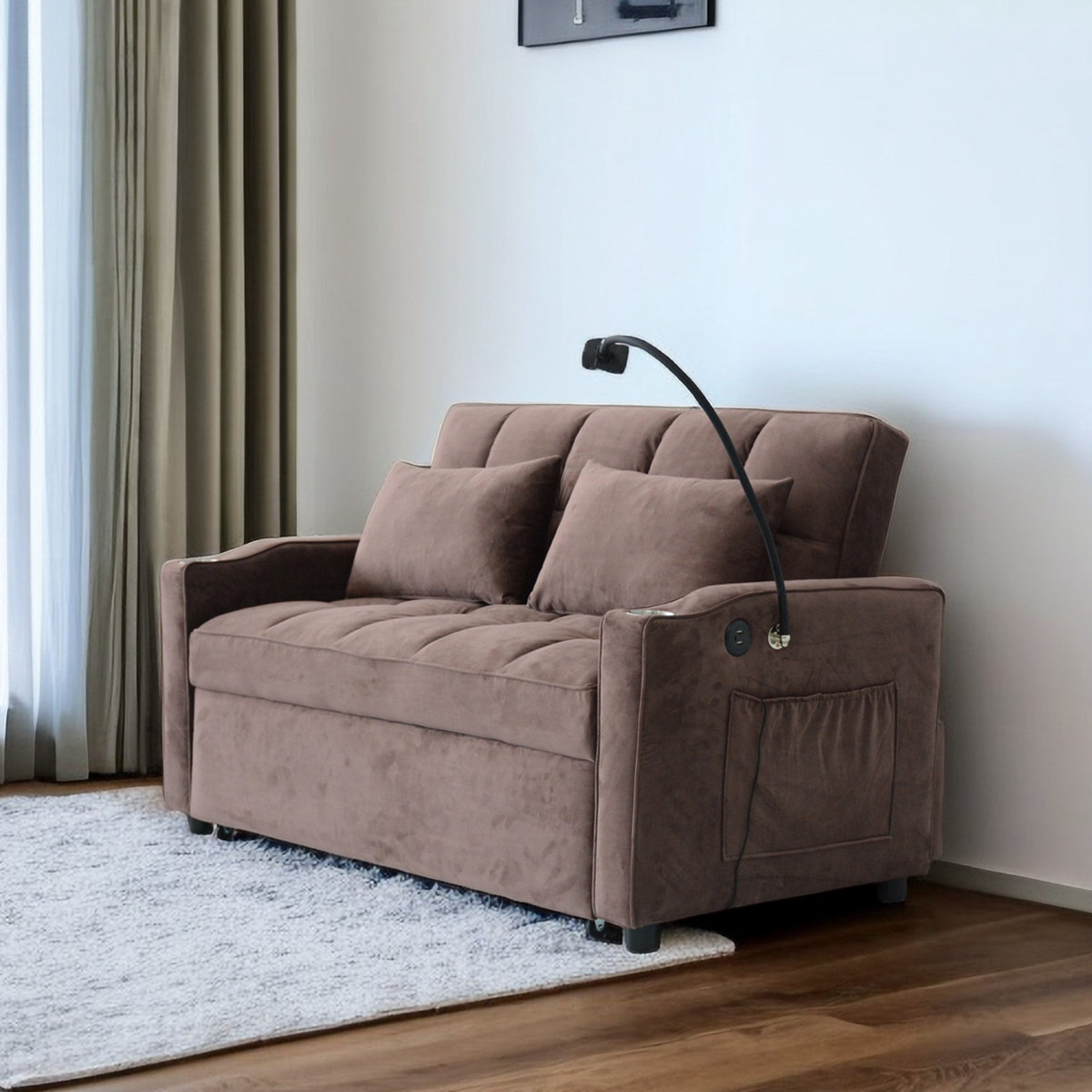 Ebern Designs Pull Out Couch Sleeper Sofa bed Pull Out Couch