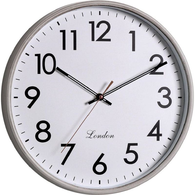 Guevara Wall Clock, Light Brown