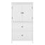 Armoire de rangement pour salle de bain, unité de rangement pour salle de bain, armoire autoportante avec 2 tiroirs et 2 portes, tablette réglable-114243698