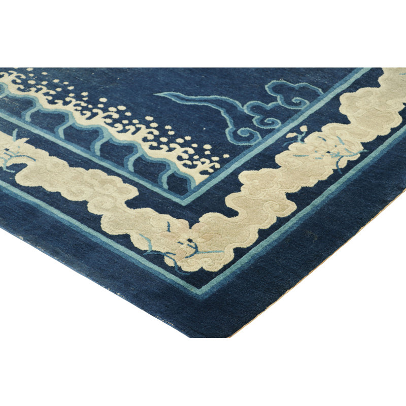 One-of-a-Kind 9'x11'6 Hand Knotted Area Rug
