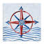 Boussole nautique brossée, design par Paul Brent-577627120