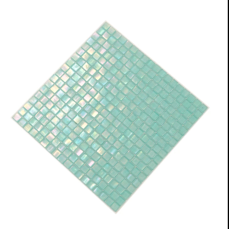 Carreau de mosaïque pour mur et plancher en verre 0,6 po x 0,6 po Skosh