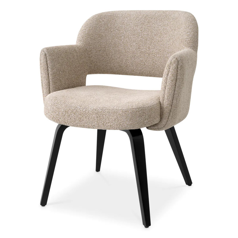 The Met X Eichholtz Upholstered Arm Chair, Palmer Beige