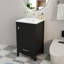 Meuble-lavabo moderne 20 "avec lavabo en céramique-136071401-136071382