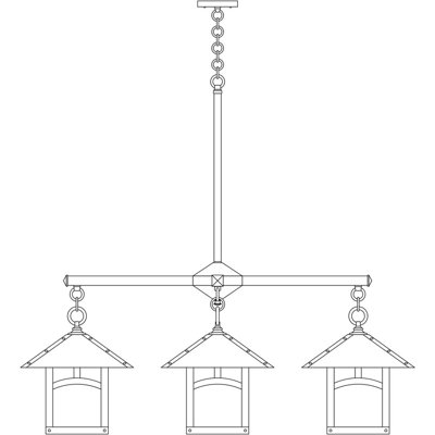 Evergreen 4 - Light Chandelier