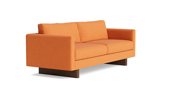 Vintage Sofa (85"), Performance Weave - Carrot
