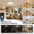 15.8in 36W Flush Mount Ceiling Light with Remote & App Control