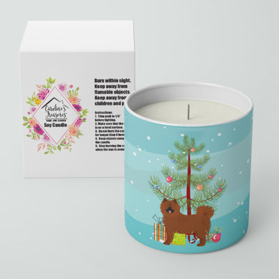 Bougie décorative pour sapin de Noël 10 oz Eurasier Or Eurasian Dog
