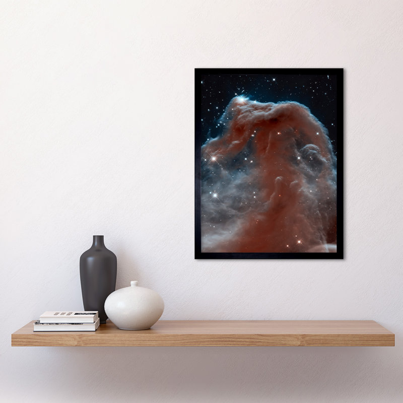 Hubble Telescope Horsehead Nebula In Orion Constellation - Single Picture Frame Print