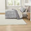 Piece Full Bedding Sets, Polyester Microfiber, Modern Gray Home Comforter Set