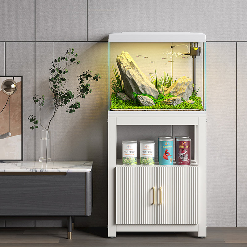Petit aquarium à réservoir carré