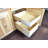 Pre-Assembled Dovetailed Double Drawer Pull Out Unit with Deluxe Frame Kit (4" Top 8" Bottom) (16" H 22" D)-102488488