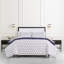 kate spade new york Fall Poppies Twin Comforter Set, 100% Cotton, All Season 2 Piece Reversible Bedding Set, White and Garnet-805623447-809171346