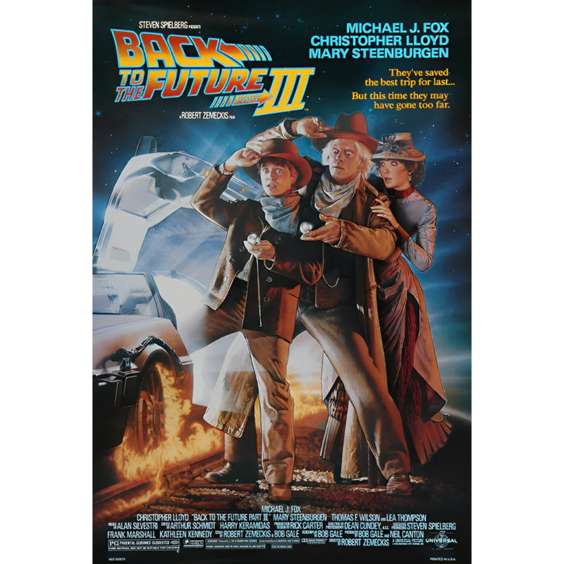 Back To The Future Movie Poster