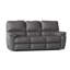 Canapé inclinable en cuir véritable avec accoudoirs coussinés de 82 po Vercelli-342002799-342006294
