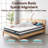 10" King Gel Memory Foam Hybrid Mattress with Pocket Springs, Medium Comfort, Pressure Relief and Motion Isolation, CertiPUR-US Certified, 100-Night Trial-1846541009