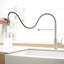 Robinet de cuisine avec douchette extractible en acier inoxydable-116628571