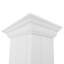 ZLINE 48 in. Wooden Wall Mount Range Hood in Shiplap Bright White Finish