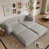 Tissu gris pâle
