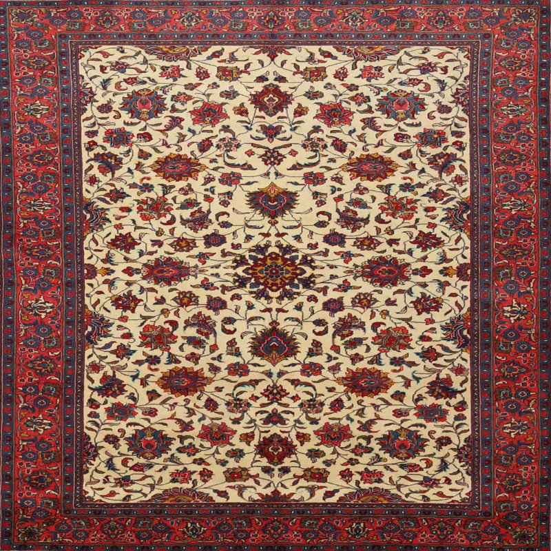 Dayana Oriental Indoor Rug, Round 6'