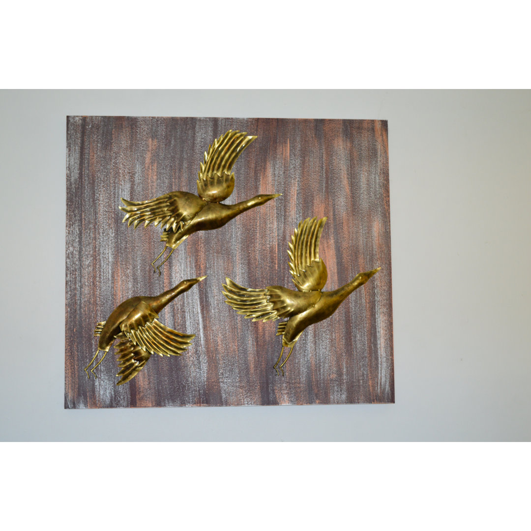 Handmade Animals Wall Decor on Metal