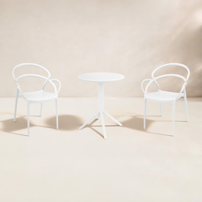 Farrah 24" Patio Bistro Set