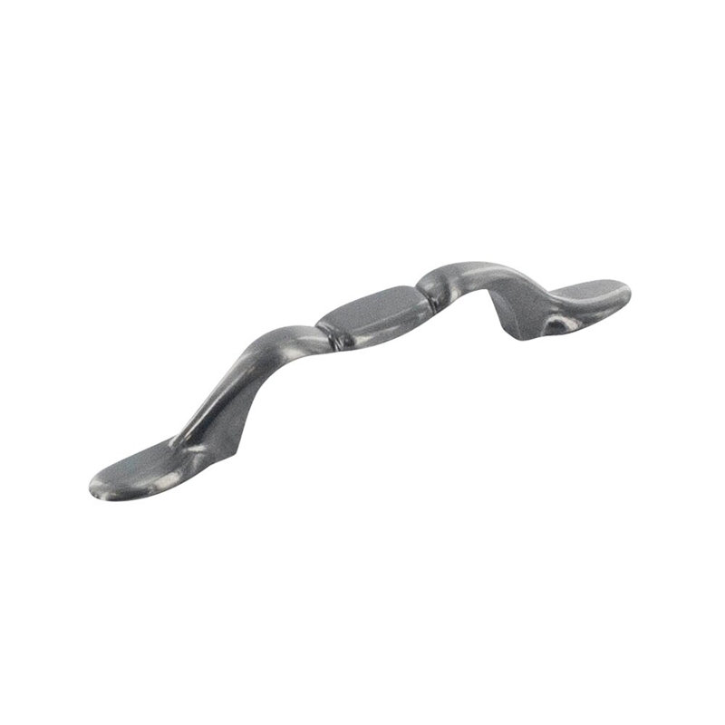 Ensemble de 25 poignées de tiroir et d'étain en étain satiné Outwater de 3 po d'un centre à l'autre, fabrication durable en zinc moulé sous pression