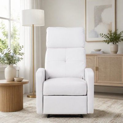 Fauteuil inclinable contemporain avec dossier moelleux