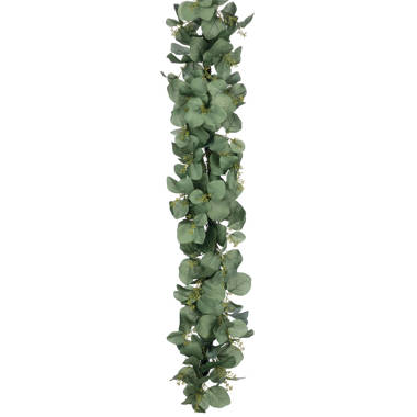 WildIvory Eucalyptus Garland - Lush, Natural Looking Artificial