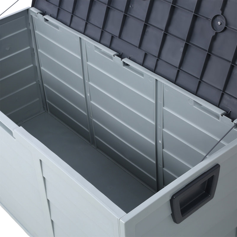 Boîte de rangement pour terrasse et abri anti-UV toutes saisons