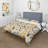 Eclectic Botanical Harmony - Eclectic Duvet Cover Set - Microfiber Polyester-234033883