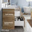 Ensemble de meuble-lavabo double 48 po Firkins