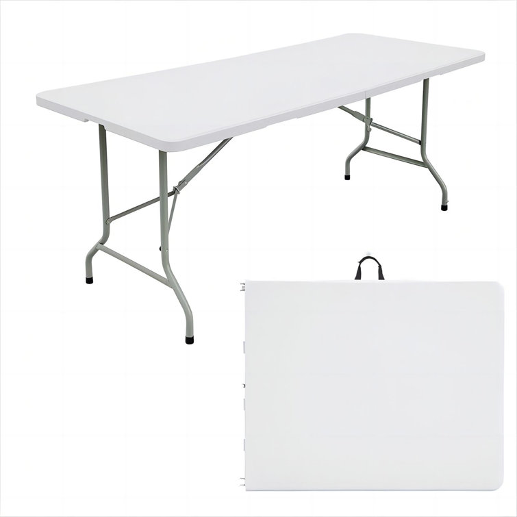 71" Plastic Rectangular Folding Picnic Table