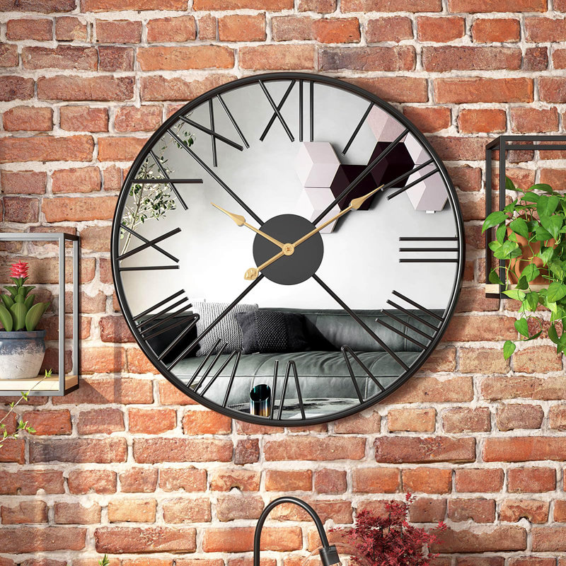 Bertsche Metal Wall Clock