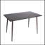47.2" Dining Table Rectangular Home Office Desk simple four-legged design clean and modern lines