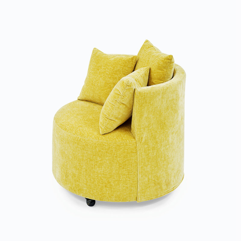 Upholstered Slipper Chair