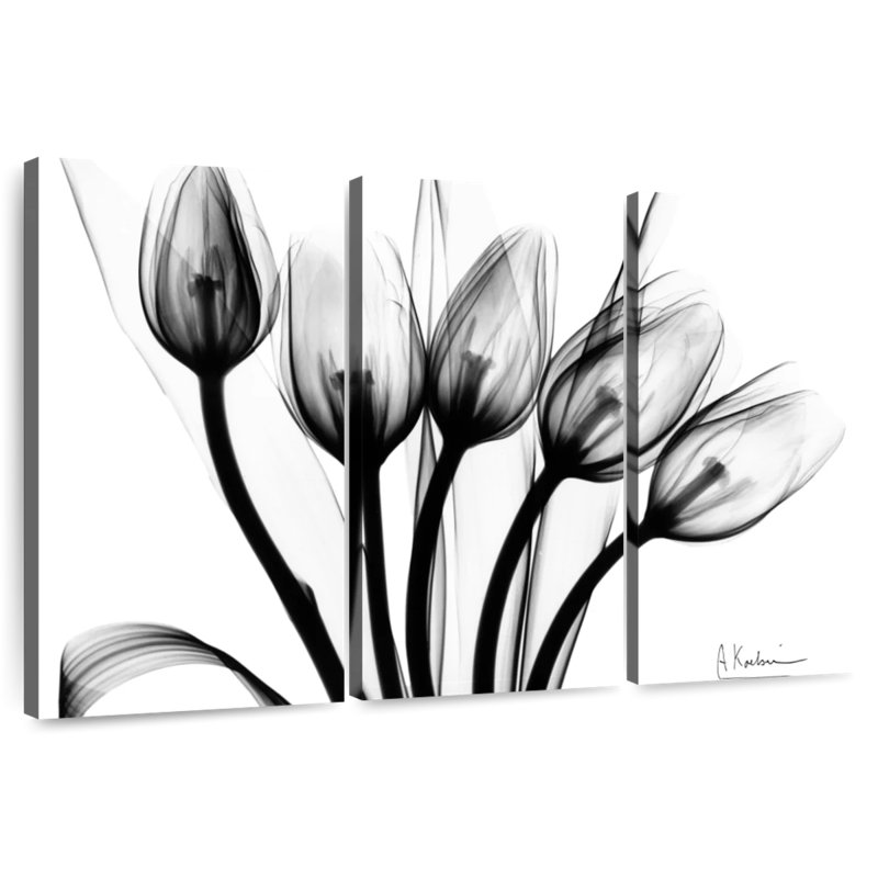 Harnek Marching Tulips, 36" H x 57" W