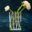 Vase rectangulaire rayé Nuovo-134069405
