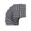 Carreaux de terrasse entrelacés à motif rayé-116437082
