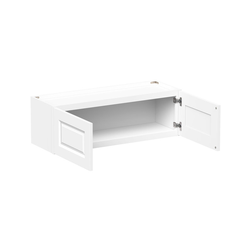 Armoire murale de cuisine courte L 36 po x P 12 po x H 12 po prête à assembler Casainc, W36"x D12"x H12"