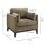 Chaise moderne avec accoudoirs-2024720623