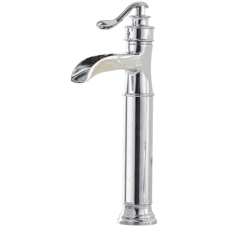 Robinet de salle de bain à un trou, Chrome